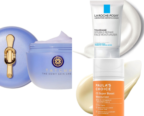 Moisturizers cover photo collage
