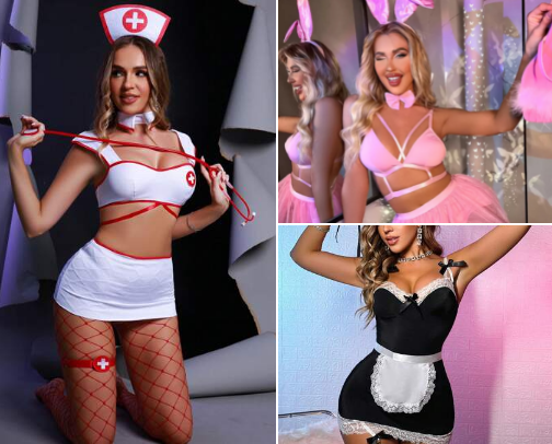 Spooky Baddie Halloween Costume Ideas 🎃 cover photo collage