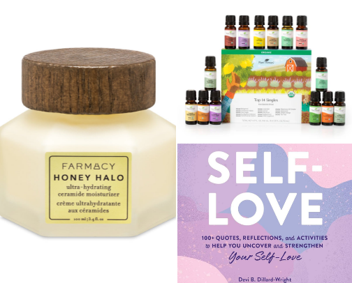 Natural Beauty and Health Wellness Products cover photo collage