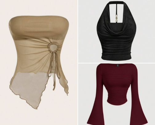 SHEIN must have Tops for girlies! 🌸 cover photo collage