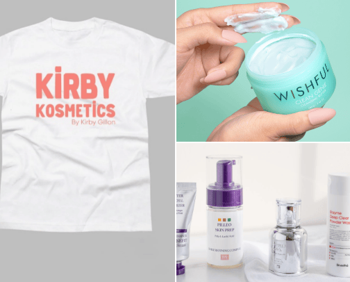 Favorite products cover photo collage