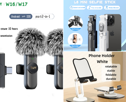 Mobile Gadgets & Accessories cover photo collage