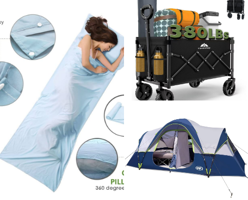 The Glamper’s Must Haves cover photo collage