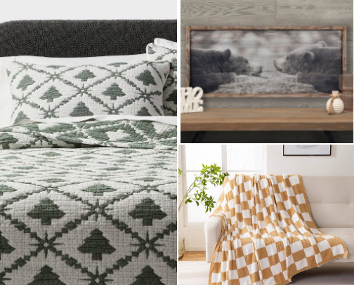 Inspiration for Dream Rustic & Cozy House Vibe🏡🕯️☁️🥰 cover photo collage