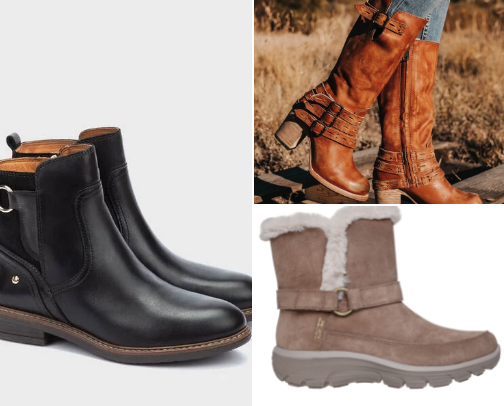 Cute boots and shoes I love! Plus sandals!! cover photo collage