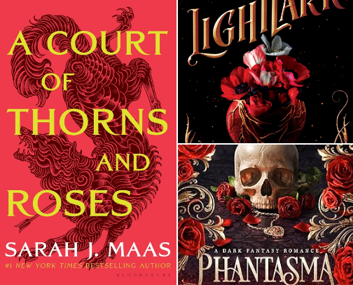 The BEST Romantasy reads to get out of a book slump 💋 cover photo collage