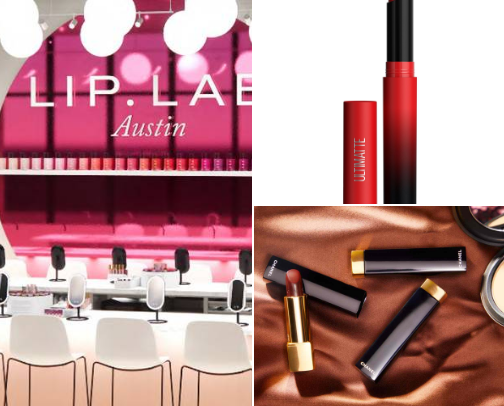 Lipstick cover photo collage