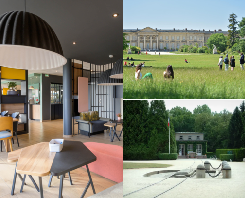Quiet Walks, Fascinating History & Comfortable Stays Compiegne, France cover photo collage