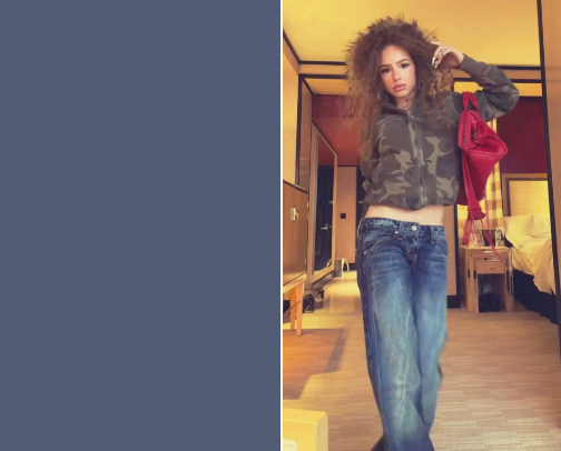 From her TikTok cover photo collage