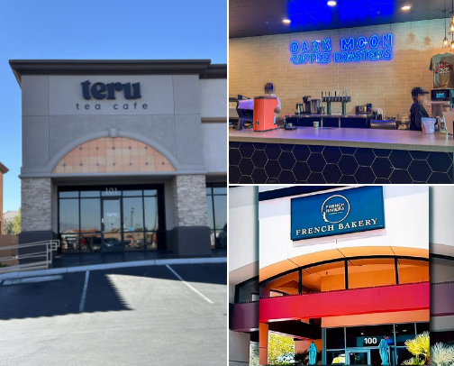 Las Vegas Coffee shops cover photo collage