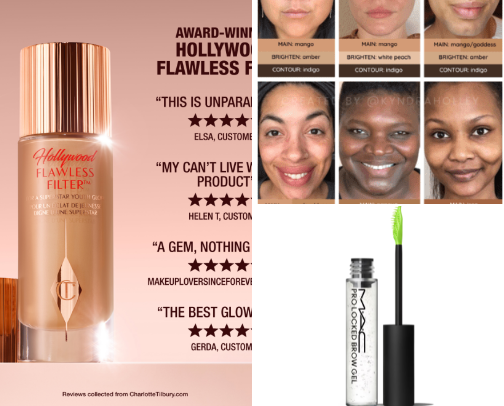 Everyday Makeup Essentials cover photo collage