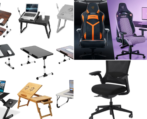 Work From Home Stuffs cover photo collage