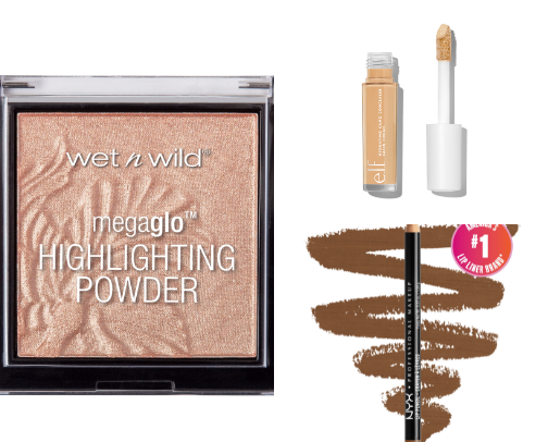 Inexpensive Makeup Products cover photo collage
