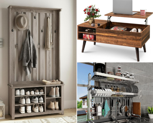 Top 25 Best Space-Saving Furniture for Small Apartments under $200 cover photo collage