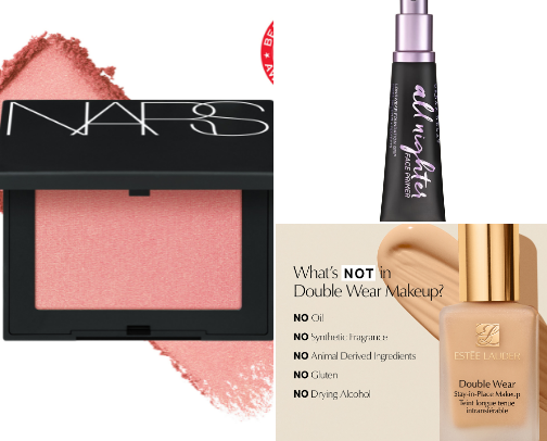 Everyday Full-Coverage Makeup Favorites cover photo collage