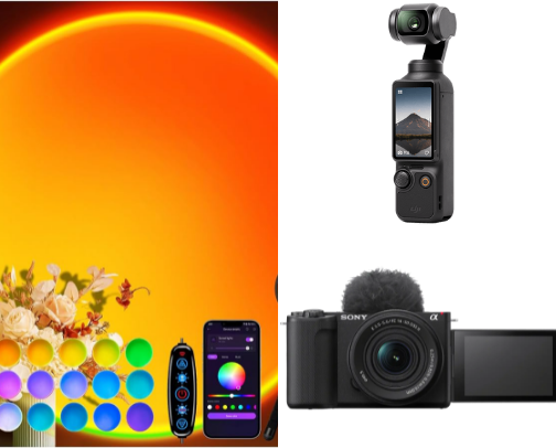 Amazon Finds: Ultimate Content Creator Setup cover photo collage