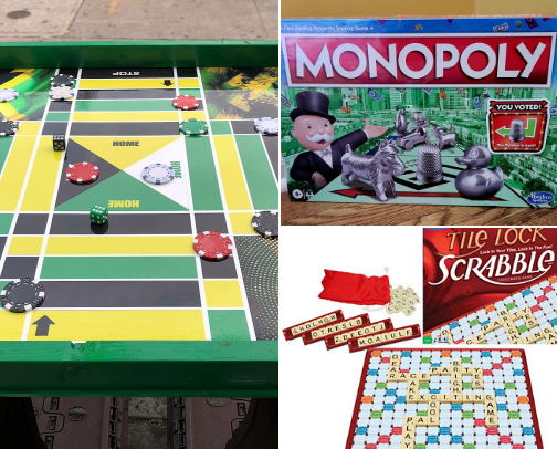 Game Night Gold: Family Edition cover photo collage