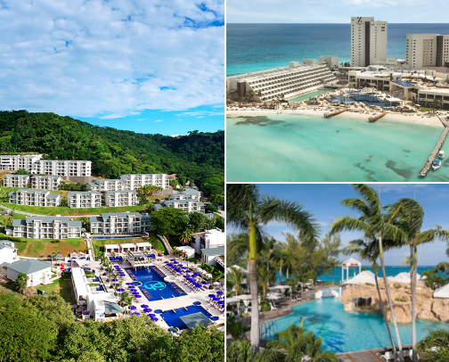 All-Inclusive Resorts cover photo collage