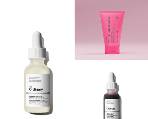 Skincare cover photo collage