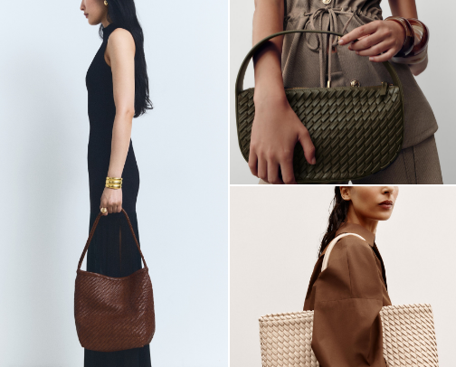 woven bags cover photo collage