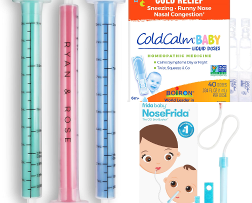 Sick Season Essentials for babies and toddlers cover photo collage