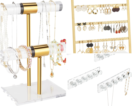 pretty jewelry storage that keeps everything untangled cover photo collage