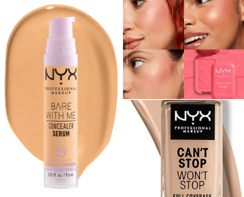 NYX makeup that slaaays ✨💕 cover photo collage