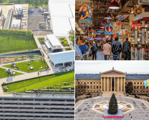 Unique Must-See Spots in Philly cover photo collage