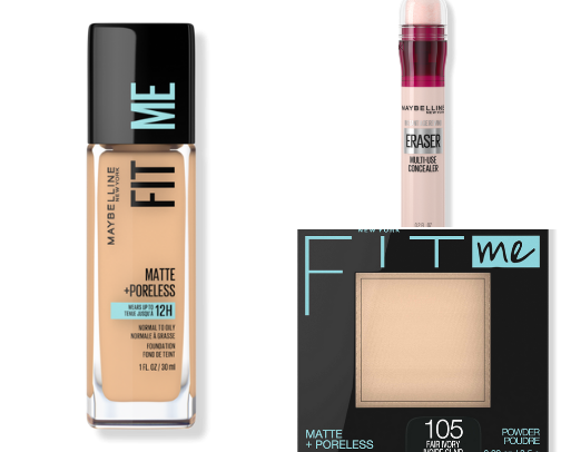 Affordable makeup cover photo collage
