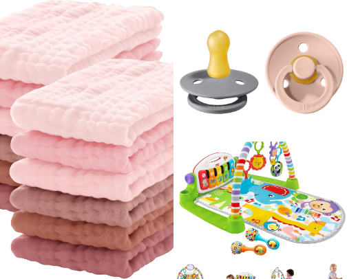 Baby Must Haves cover photo collage