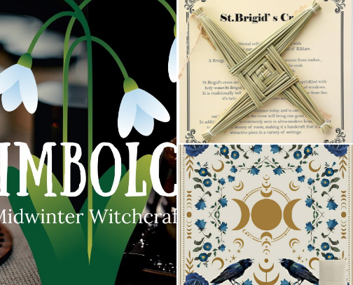 Celebrating Imbolc 🕯️ cover photo collage