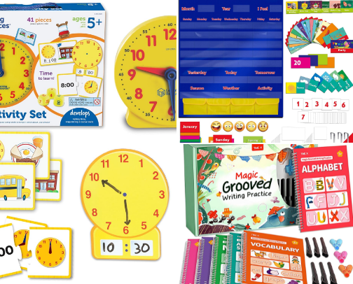 Homeschool Essentials (First Grade) cover photo collage