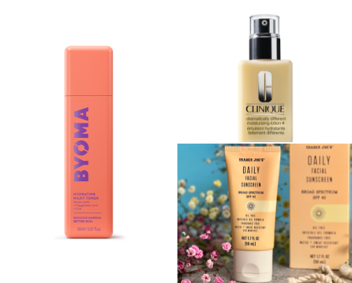 Favs products for glass skin😙😙 cover photo collage
