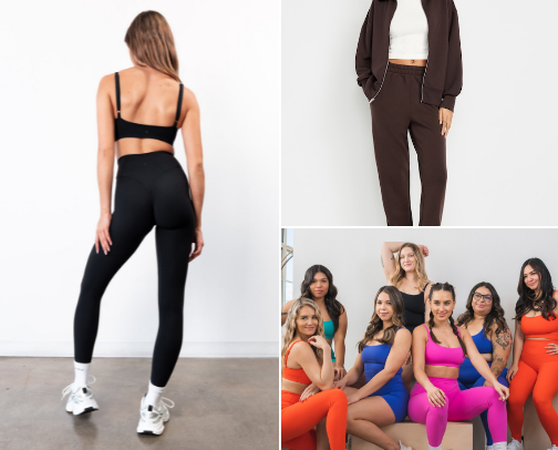 My go to workout clothes! cover photo collage