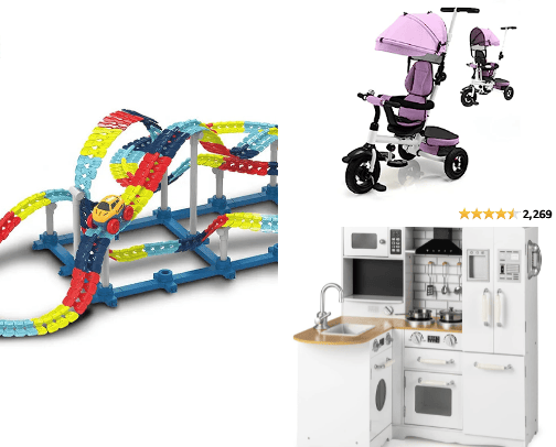 Things my toddler loves cover photo collage