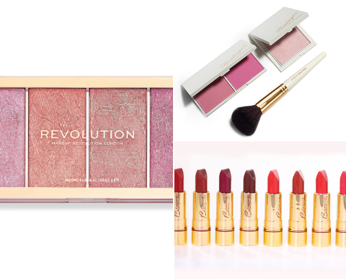 Blush Pink Everything: 17 Vintage-Inspired Makeup & Hair Products For Summer cover photo collage