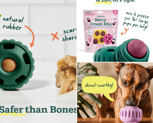MyWoof Products cover photo collage