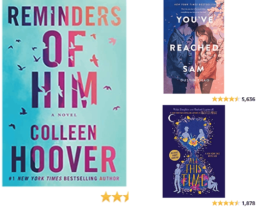Romance book recommendations cover photo collage