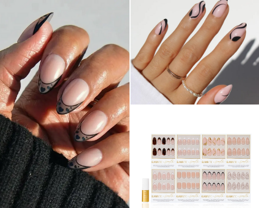 Press Ons💅🏽 cover photo collage