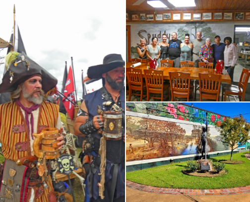 Lovely Louisiana cover photo collage