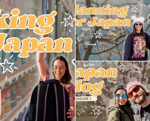 Where to go and stay JAPAN EDITION cover photo collage