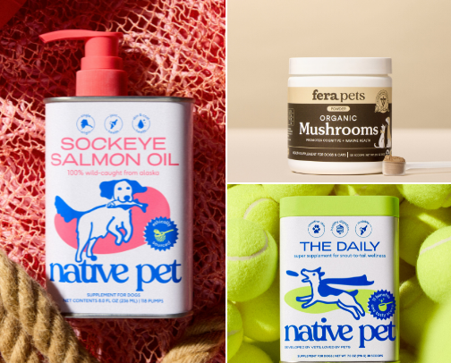 my favorite all natural pet supplements! 🌱🐶 no fillers, preservatives, or dyes cover photo collage