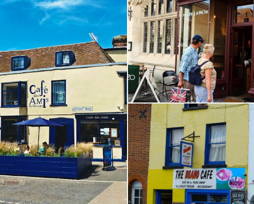 Canterbury MUSTS - eat, shop, do cover photo collage