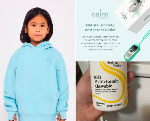 Anxiety Relief for Kids: Calming Tools, Sensory Products & Mom Picks cover photo collage