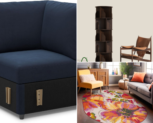 Tiny Living Room, Big Personality cover photo collage