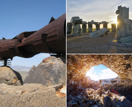 Strange and Wonderful Places in the USA! cover photo collage