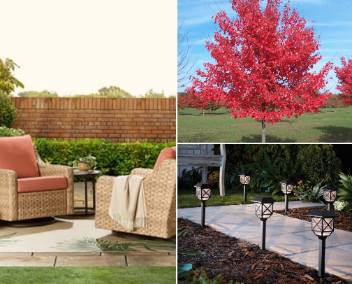 Outdoor & garden cover photo collage
