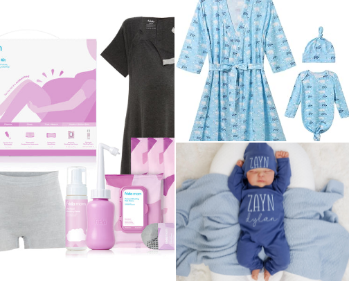 Everything a New Mom Needs: Hospital to Healing cover photo collage