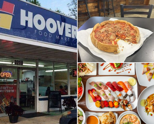 Best Hoover Eats! cover photo collage