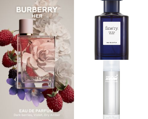 Perfumes & Body Sprays cover photo collage